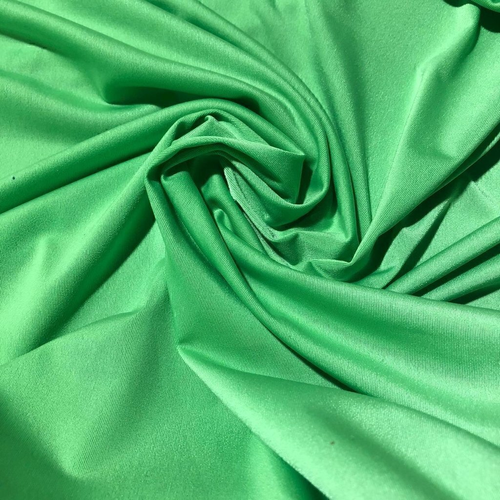 Seda Fría Verde Loro - Grandes Tiendas Chammé