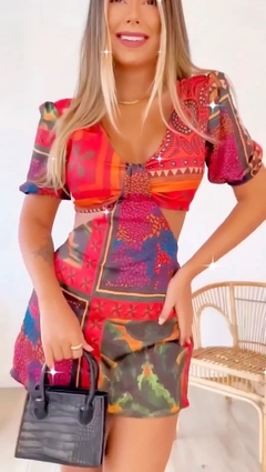 Vestido Macaquinho Carina - Loja de Roupas Femininas. Compre em Goiânia. Preço melhor que Promoção e Frete para todo Brasil