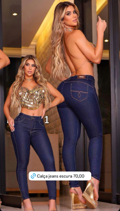 Calça Jeans Escura ME