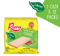 Tostadas De Arroz Clasicas Riera 12 packs x150g en internet