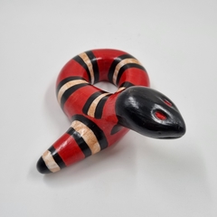 Cobra de cerâmica - waurá - comprar online