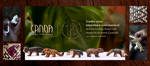 Carrusel Canoa Arte Indígena