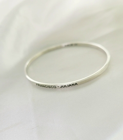 Pulsera Rígida Amor Infinito - Del Plata