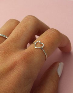 Anillo Corazón Calado