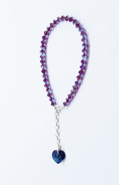 PULSERA SWAROVSKI - VIOLETA TORNASOL