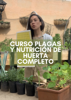 Curso Plagas y Nutrición de Huerta COMPLETO