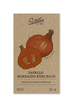 Semillas Zapallo Hokkaido Kuri Rojo