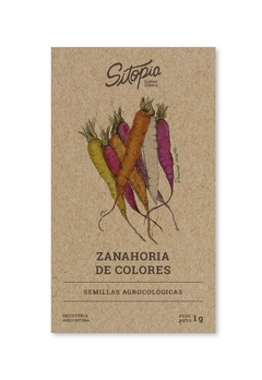 Semillas Zanahorias de Colores Mix