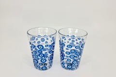 Copo Americano Olho Grego Azul Print - comprar online