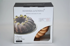 Imagem do FORMA P/ BOLO ALUMÍNIO FUNDIDO CLASSIC CAKE PAN BRONZE - MARISSA LOUNINA