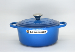 PANELA REDONDA 24CM AZUL MARSEILLE - LE CREUSET