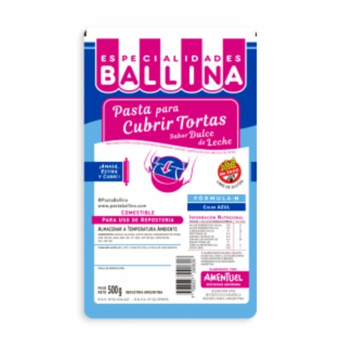 Ballina pasta color 1/2 kg Formula H