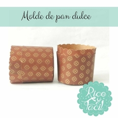 Molde Papel De Pan Dulce 500Gr x unidad