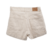 Short Beige con doblés - comprar online