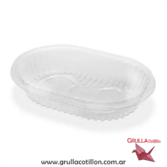 BANDEJA PLASTICA OVALADA MEDIANAx10