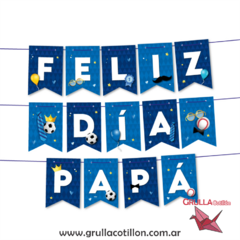 BANDERIN FELIZ DIA PAPA