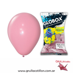 BOLSA GLOBOS ROSA PASTEL 12" x50