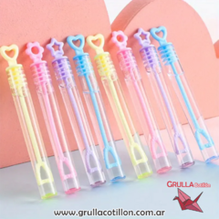 BURBUJERO COLORES PASTEL x10 UNIDADES