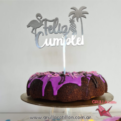 Comprar topper tarta Feliz cumple estrella online