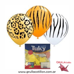 GLOBO ESTAMPADO SAFARI SURTIDO x12 - comprar online