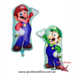 GLOBO MARIO BROS 60 cm (ELEGIR MODELO)