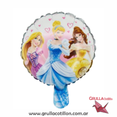 GLOBO 3 PRINCESAS 18"