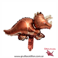 GLOBO MINI DINO TRICERATOPS 42 CM.