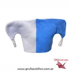 GORRO ARLEQUIN ARGENTINA 2 PUNTAS - PAÑO