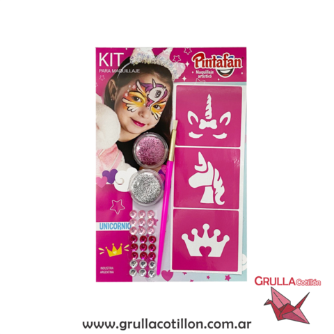 KIT MAQUILLAJE UNICORNIO