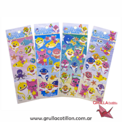 PLANCHITA DE STICKERS - BABY SHARK