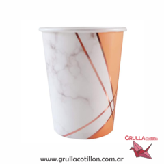 VASO MARMOL SALMON x6