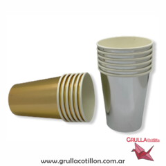 VASOS DORADOS x10 - comprar online