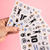 Plancha de sticker Argentina - comprar online