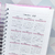 Agenda Agendamentos de Festas 2024 1 dia por página - Datada - A5 (15x21cm) - Ref.: BN - Vida Mais Feliz Atelier - Agendas, Planners, Cadernos, Cadernetas de Vacina