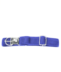 Cinturon hebilla ajustable azul francia