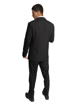 Saco slim fit Alpaca Negro - comprar online