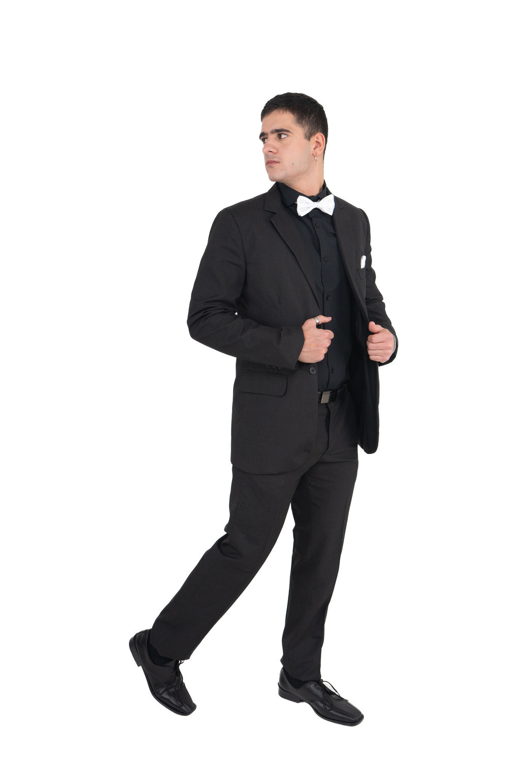 Traje gris topo hotsell