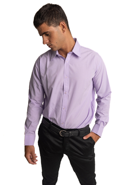 Camisa clásica lila - comprar online