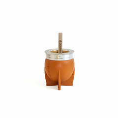 MATE PAMPA XL CARAMEL C/BOMBILLA - comprar online