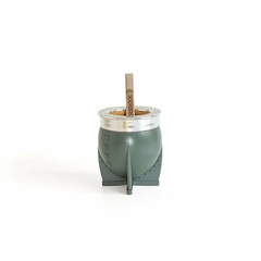 MATE PAMPA XL VERDE OLIVA C/BOMBILLA - comprar online