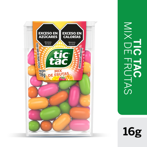 TIC TAC MIX DE FRUTAS 16g