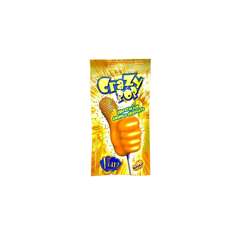 CHUPETIN CRAZY POP NARANJA 12g