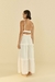 Vestido Cropped Decote Off White FARM - Alto Verão 2024 na internet