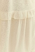 Vestido Cropped Decote Off White FARM - Alto Verão 2024 - loja online