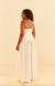 Vestido Decote Irregular Off White Farm - Verão 2024 - comprar online