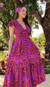Vestido Longo Floral Jakarta FARM - Verão 2024