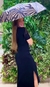 Vestido Midi Colisse Preto Farm - Verão 2024 - comprar online