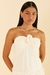 Vestido Marias Flor Branco Farm - Alto Verão 2024 - comprar online