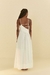 Vestido Irregular Off White Farm - Alto Verão 2024 - comprar online