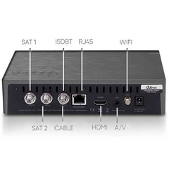 Receptor Duosat Prodigy S Full HD Wi-Fi ACM Hibrido na internet